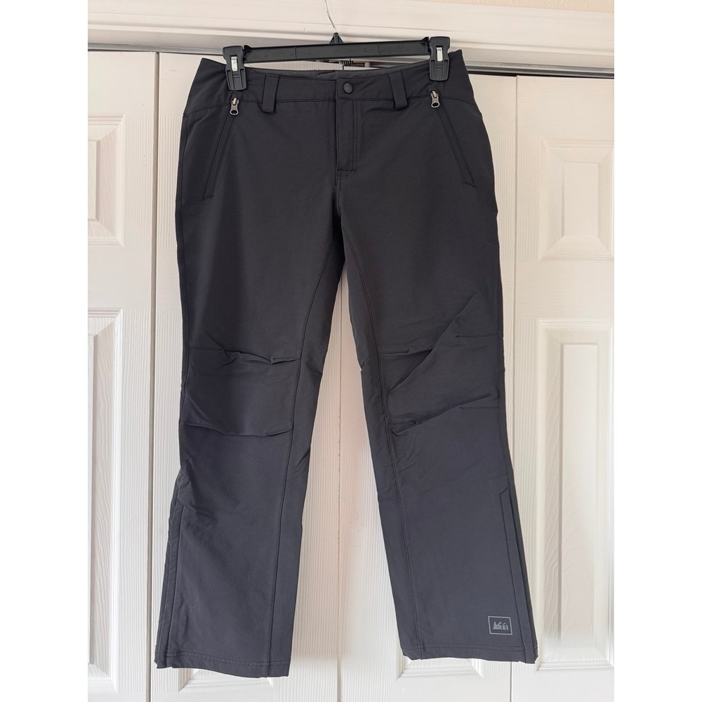 REI Women's Size 10 Petite Gray Stretch Hiking Outdoor Pants
